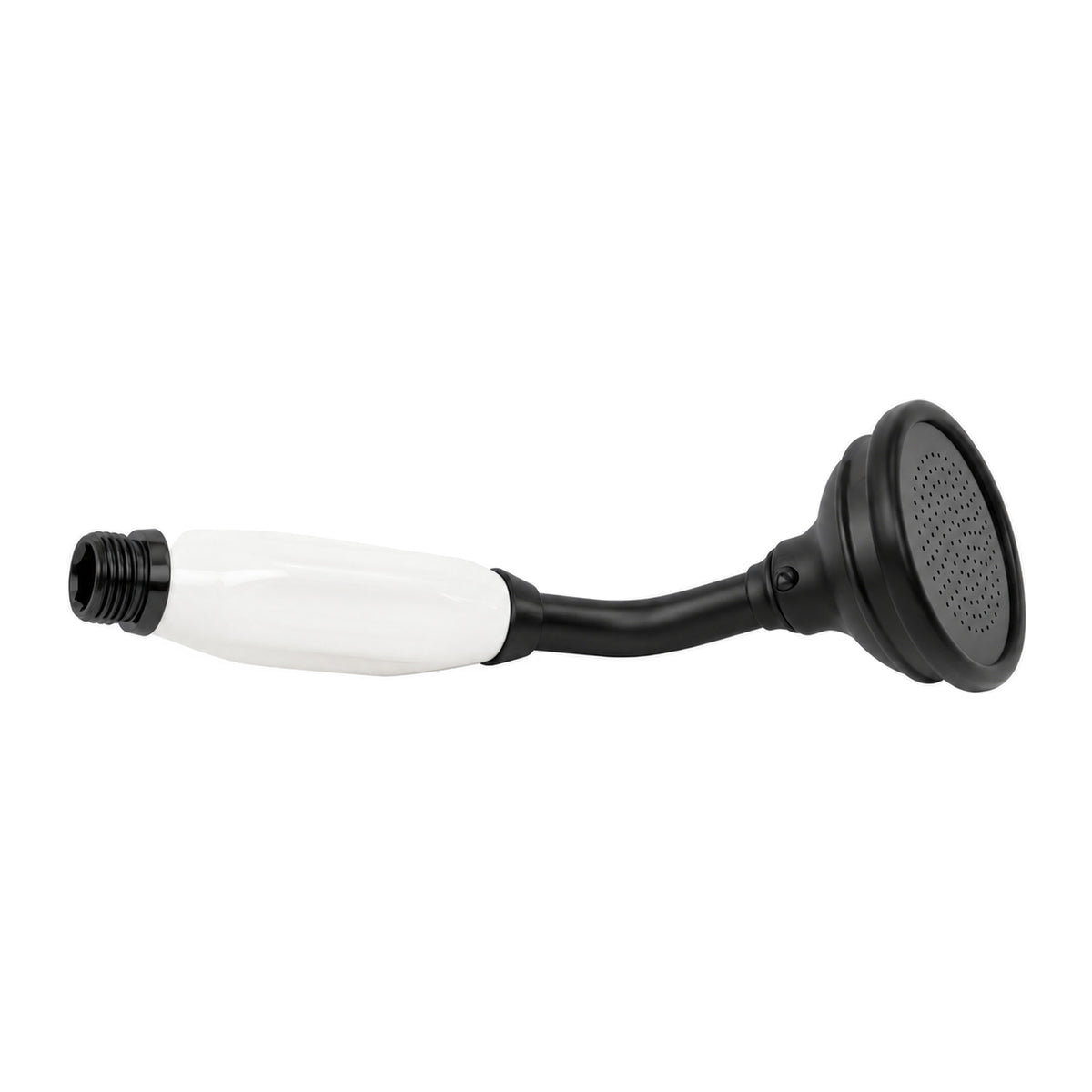 Strom Living Porcelain Handheld Shower with Handheld Shower Hose and Vacuum Breaker in Oil Rubbed Bronze