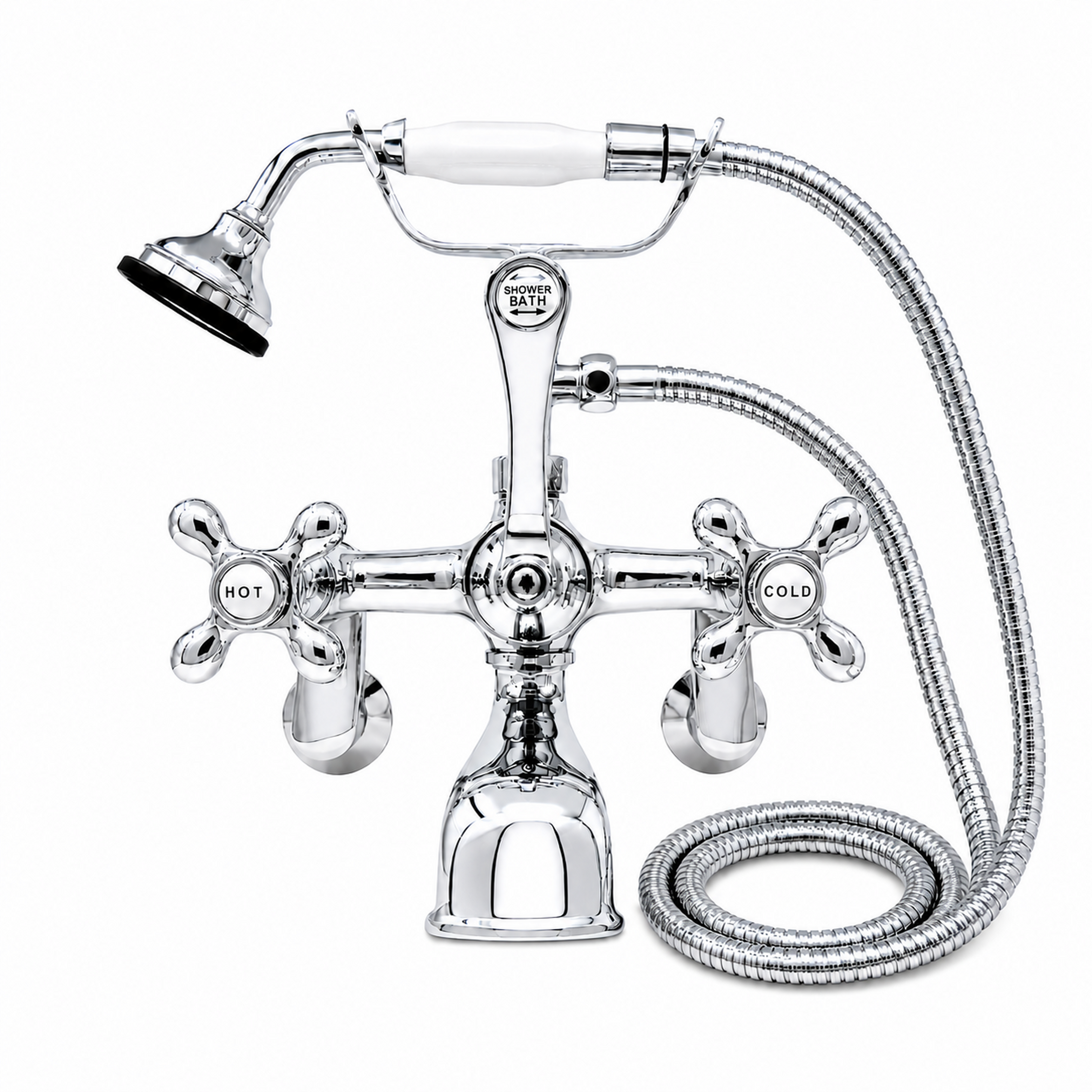 Tub Mount Thames Telephone Faucet Set P0146 | Strom Living - Tub Fillers