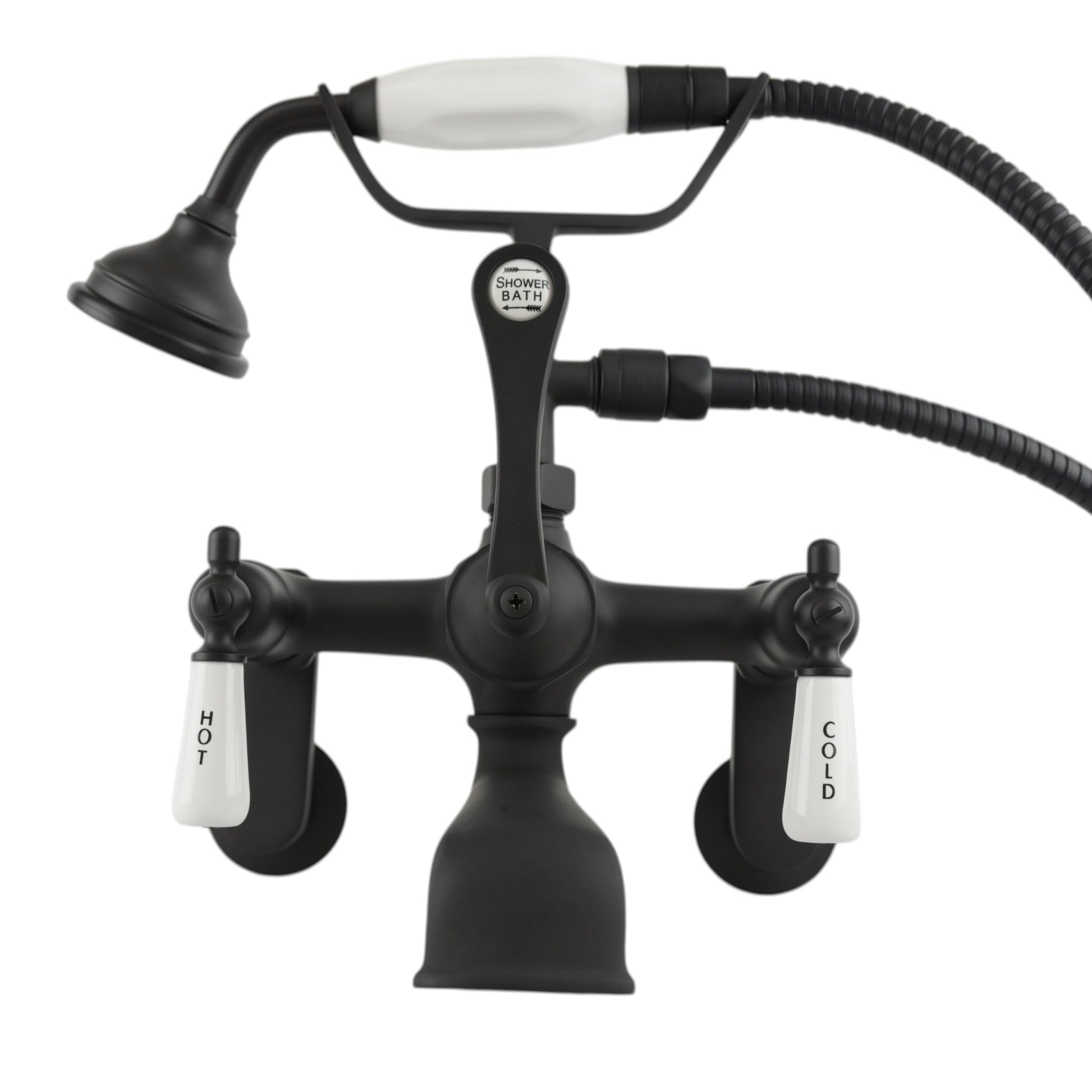 Tub Mount Thames Telephone Faucet Set P0146 | Strom Living Oil Rubbed Bronze Lever Handles - Tub Fillers