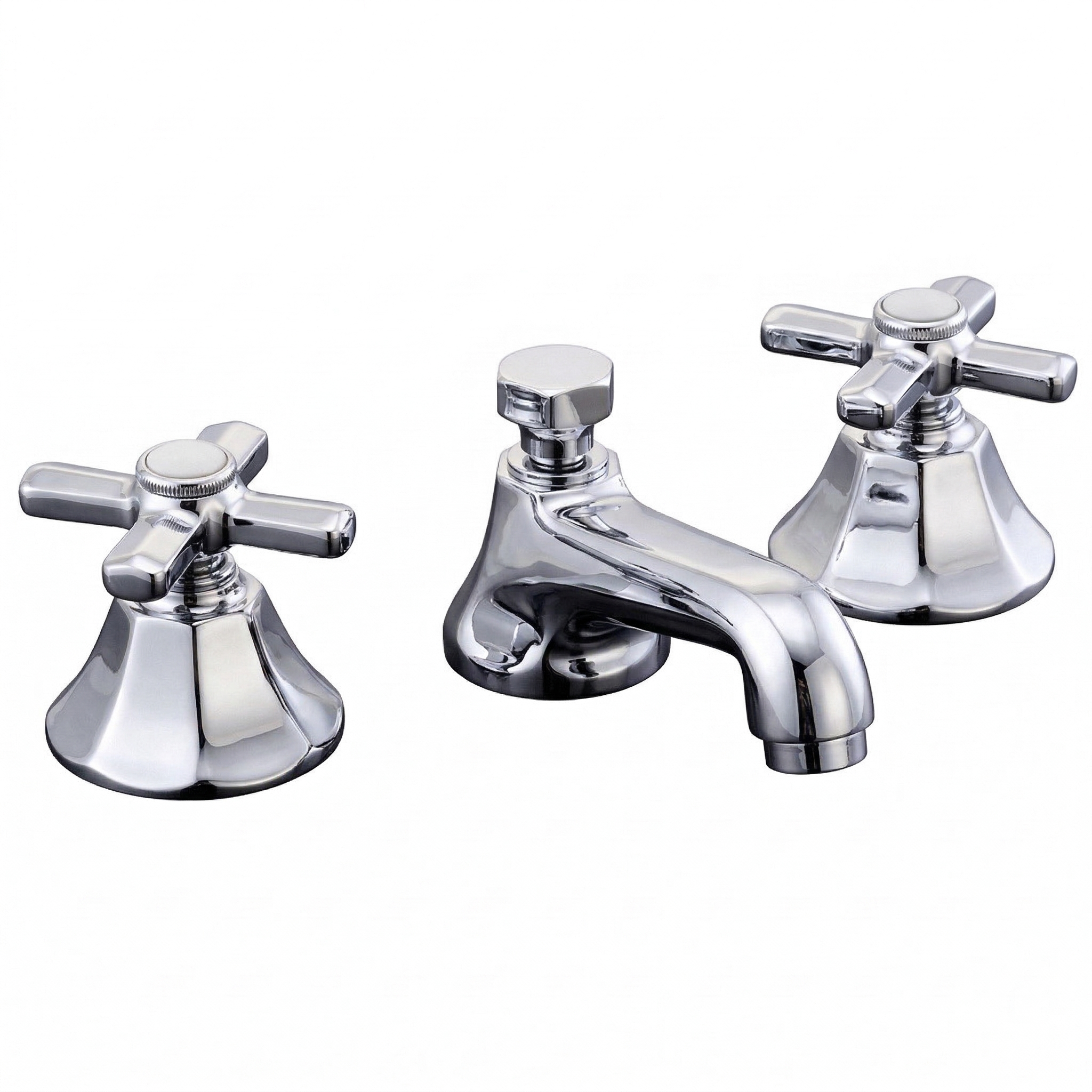 Mississippi Deco Widespread Lav Faucet P0152 | Strom Living Chrome - Bathroom Faucets