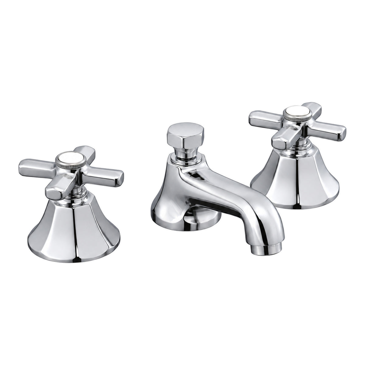 Mississippi Deco Widespread Lav Faucet P0152 in Chrome