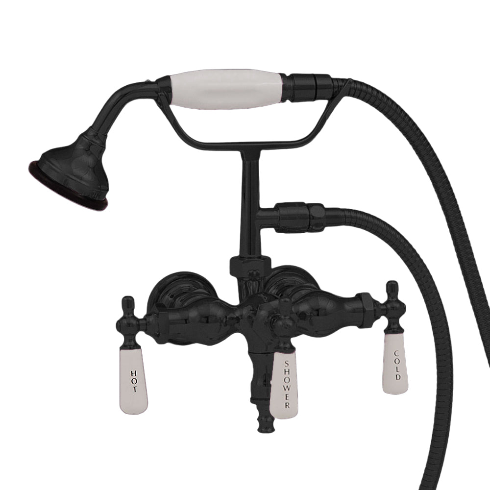 Strom Living Tub Faucet with Handheld Shower and Vacuum Breaker
