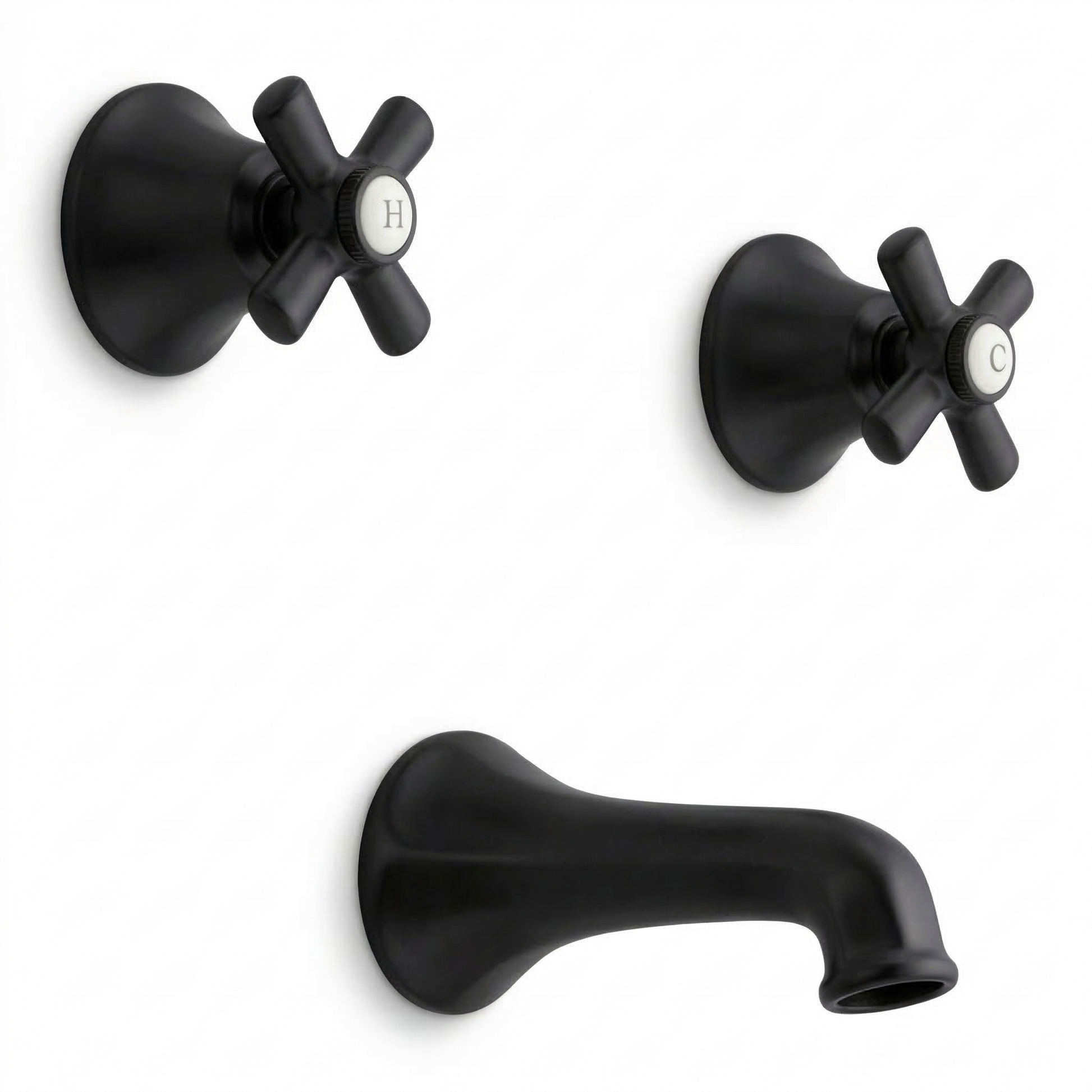 Mississippi In-Wall Tub Filler with 6" Spout P0157 | Strom Living Oil Rubbed Bronze - Showers