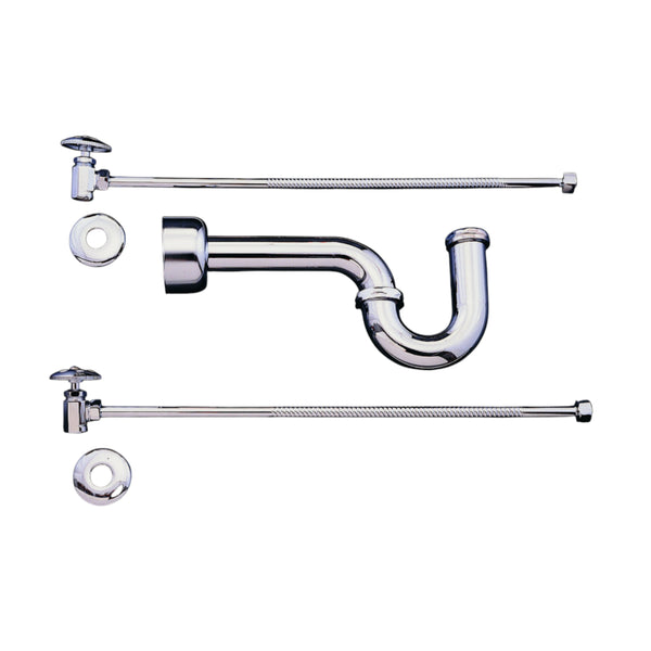 Strom Plumbing Sink Trim Kit with P Trap for 1 1/2