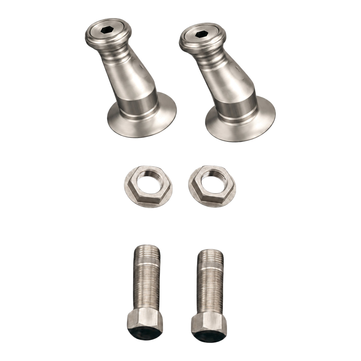 Modified Swing Arm Couplers P0166 in Matte Nickel