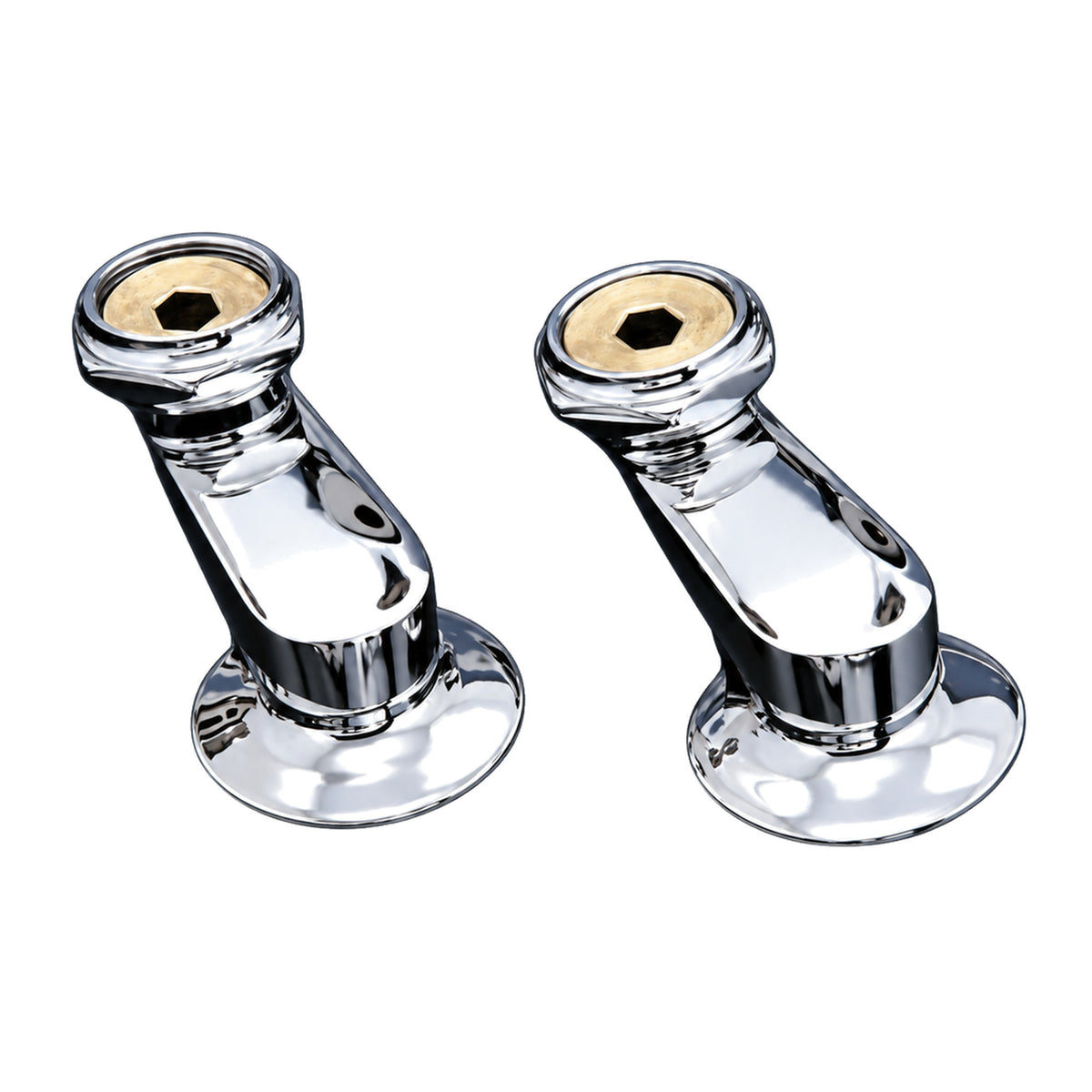 Modified Swing Arm Couplers P0166 in Chrome
