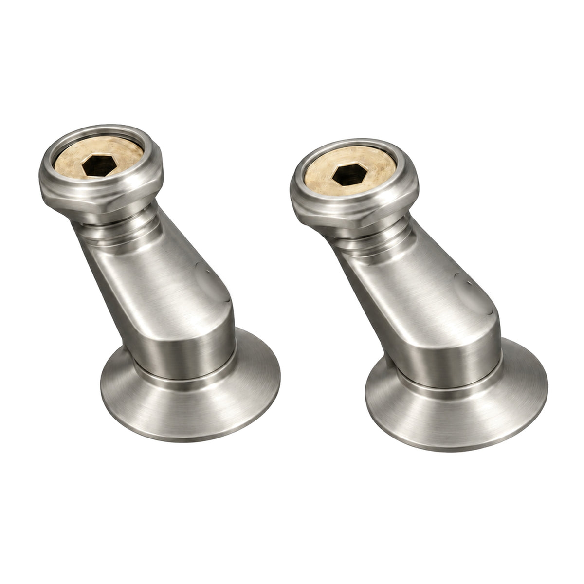 Modified Swing Arm Couplers P0166 in Matte Nickel