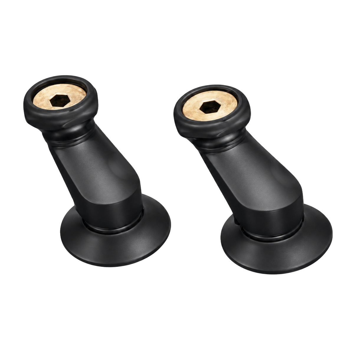 Modified Swing Arm Couplers P0166 in Oil Rubbed Bronze / Satin Black