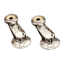 Modified Swing Arm Couplers P0166 in Polished Nickel
