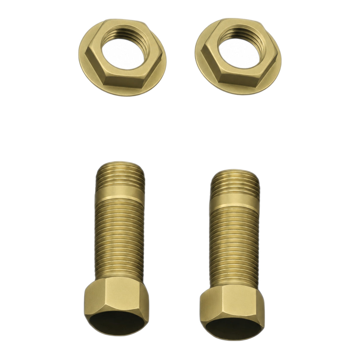 Hook-Up Kit P0166HU in Raw Brass