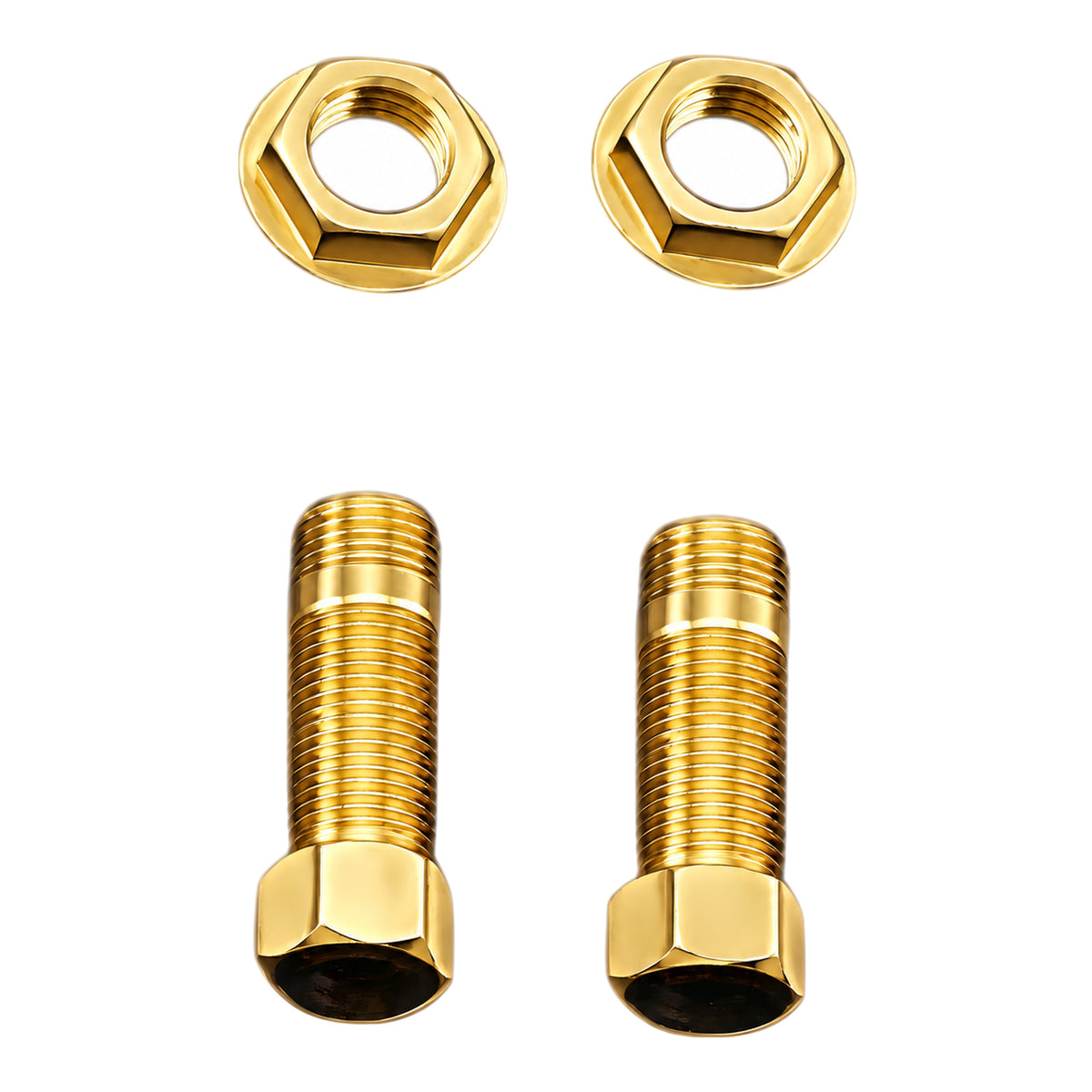 Hook-Up Kit P0166HU in Supercoat Brass / Polished Brass