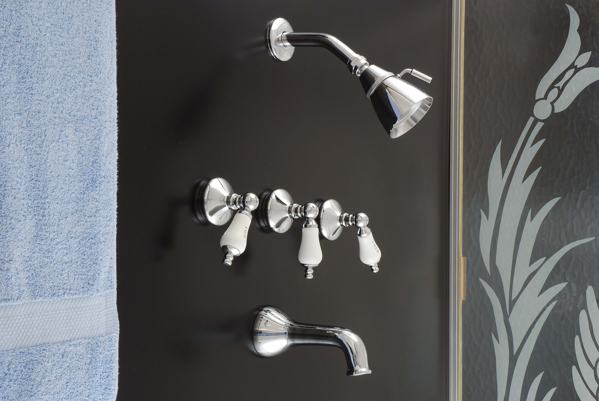 Sacramento In-Wall Shower Set with Lever Handles P0112 | Strom Living - Showers