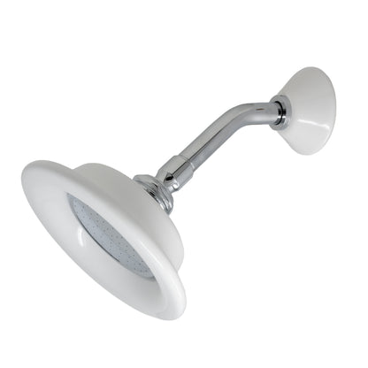 Strom Living Shower Head Porcelain Sunflower with 3.50 Diameter