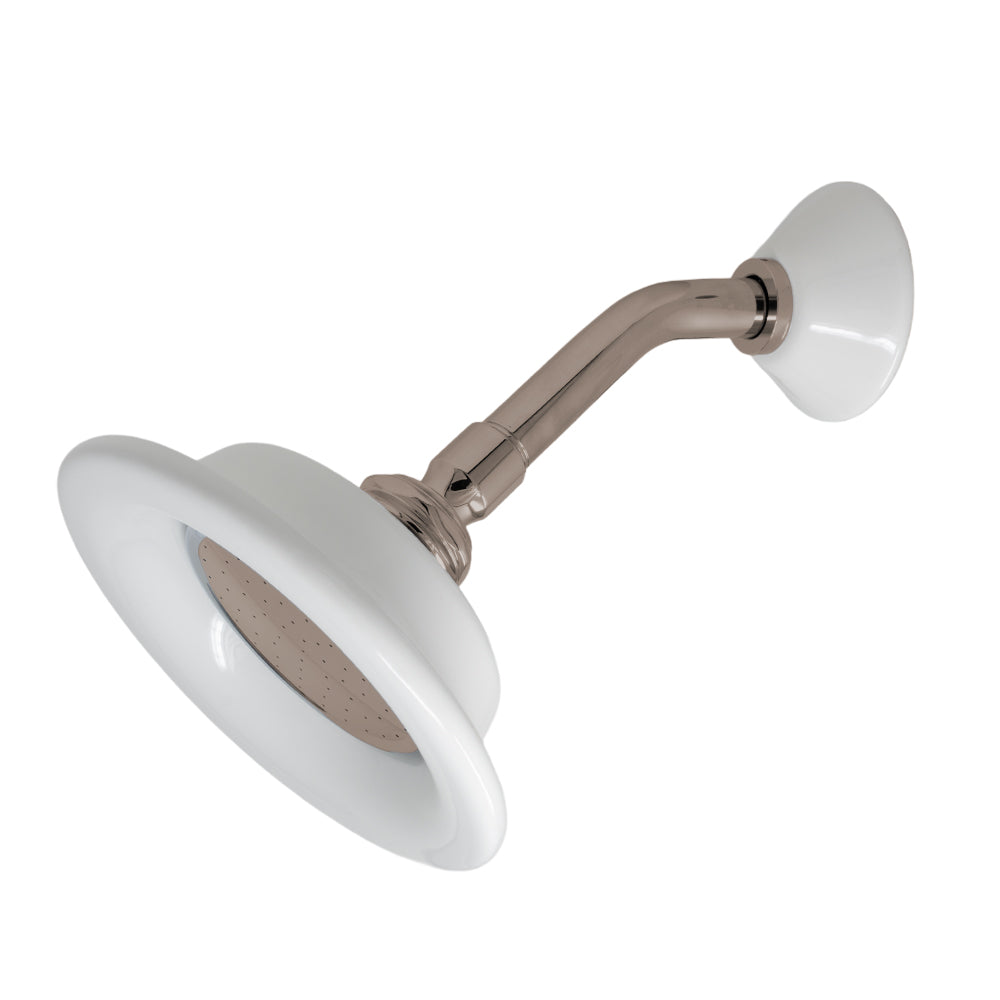 Strom Living Shower Head Porcelain Sunflower with 3.50 Diameter