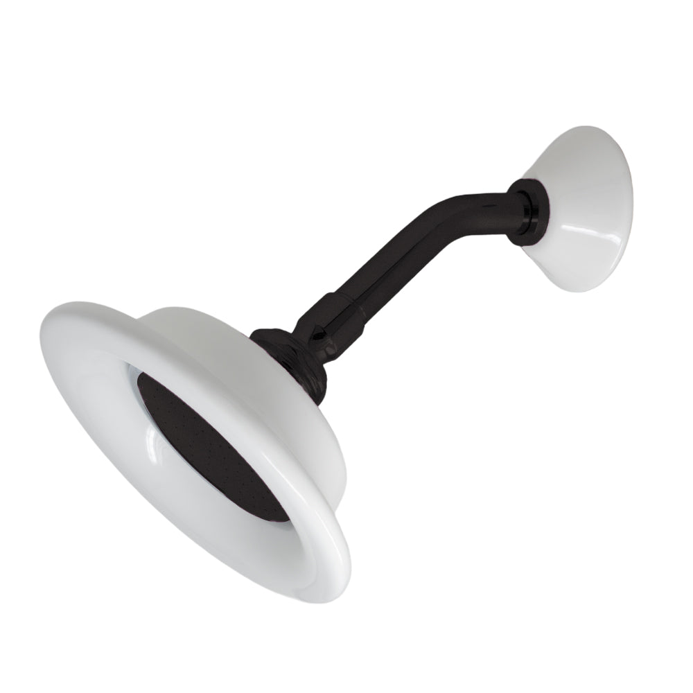 Strom Living Shower Head Porcelain Sunflower with 3.50 Diameter