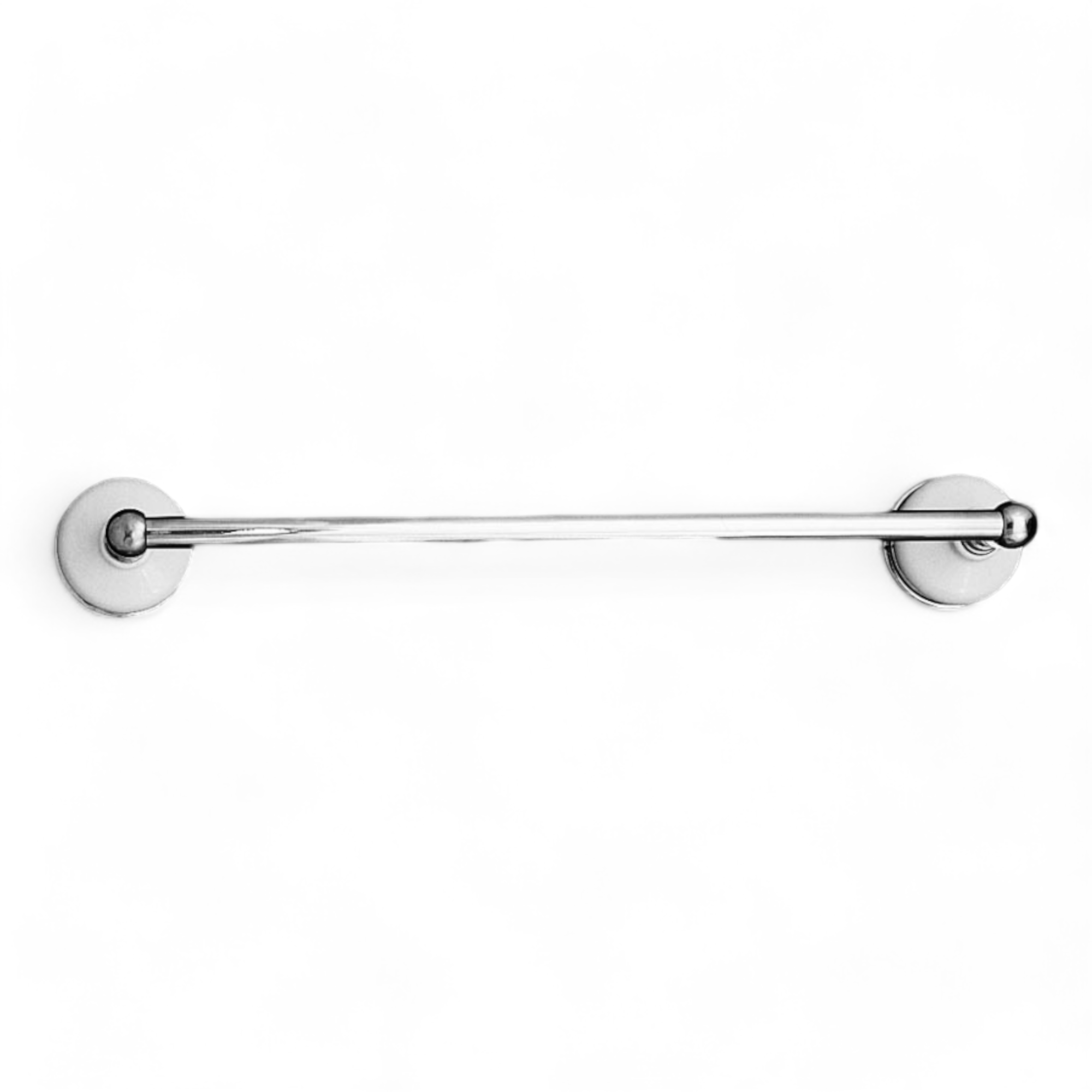 Porcelain Vintage Style Wall Mount Towel Bar, Solid Brass and Brackets P0181 | Strom Living - Bathroom Accessories