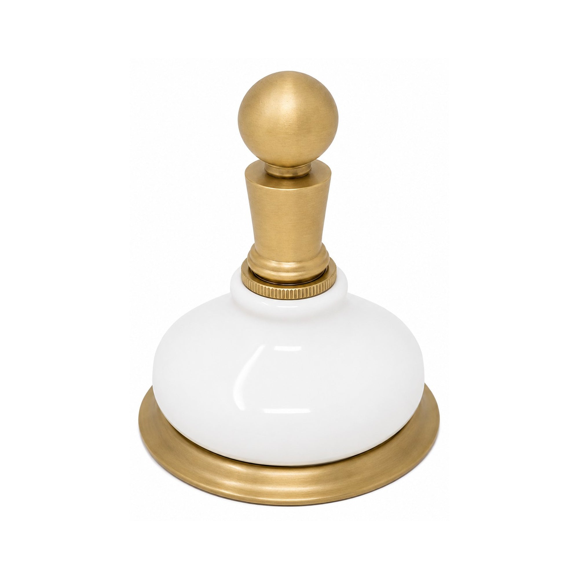 Porcelain Vintage Style Wall Mount Robe Hook, Solid Brass and Mounting Hardware P0186 | Strom Living - Bathroom Accessories