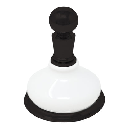 Strom Living Porcelain Vintage Style Wall Mounted Robe Hook with Solid Brass and Mounting Hardware