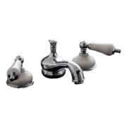 Sacramento Widespread Lavatory Faucet with Porcelain Trim and Lever Handles P0188 | Strom Living