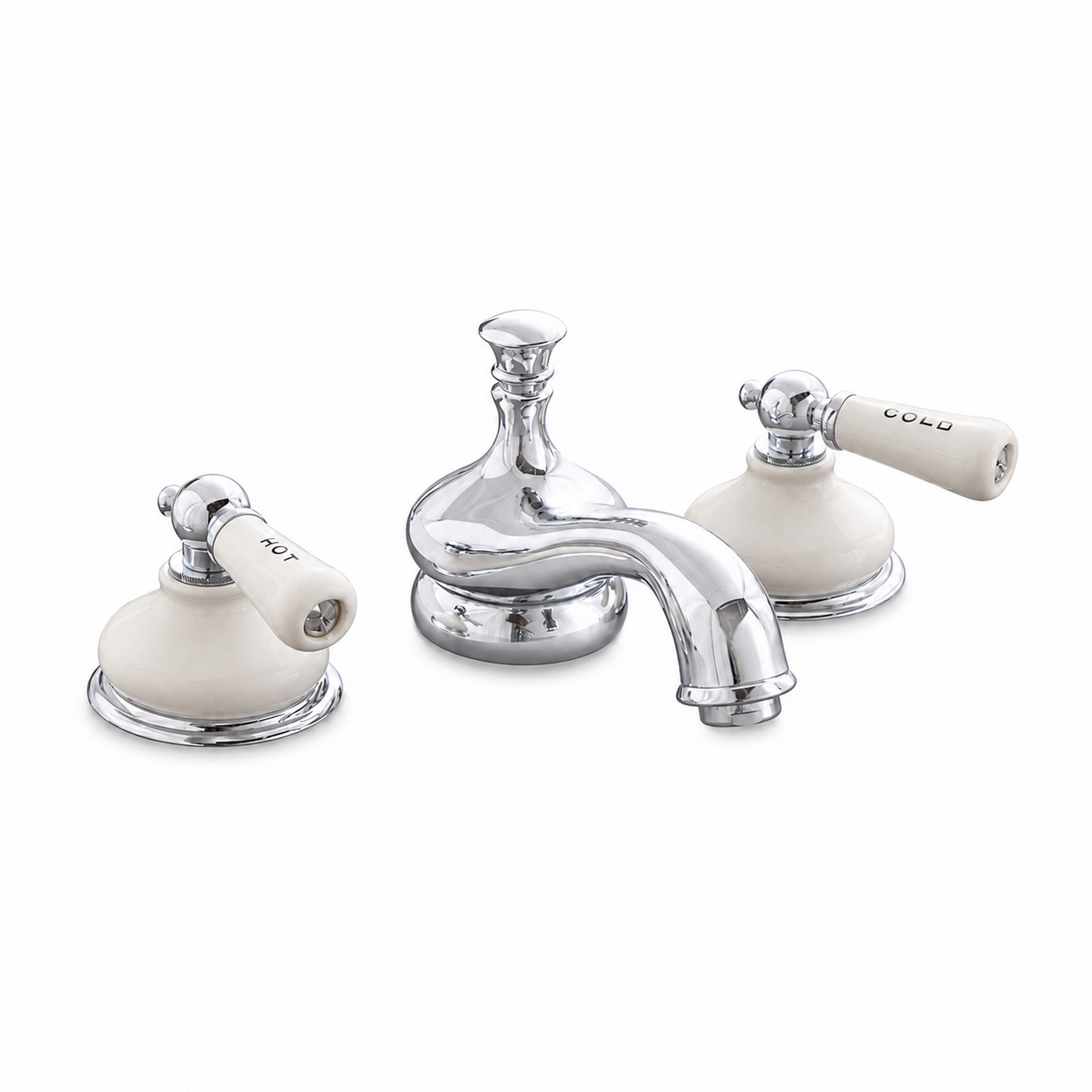 Sacramento Widespread Lavatory Faucet P0188 | Strom Living Chrome - Bathroom Faucets