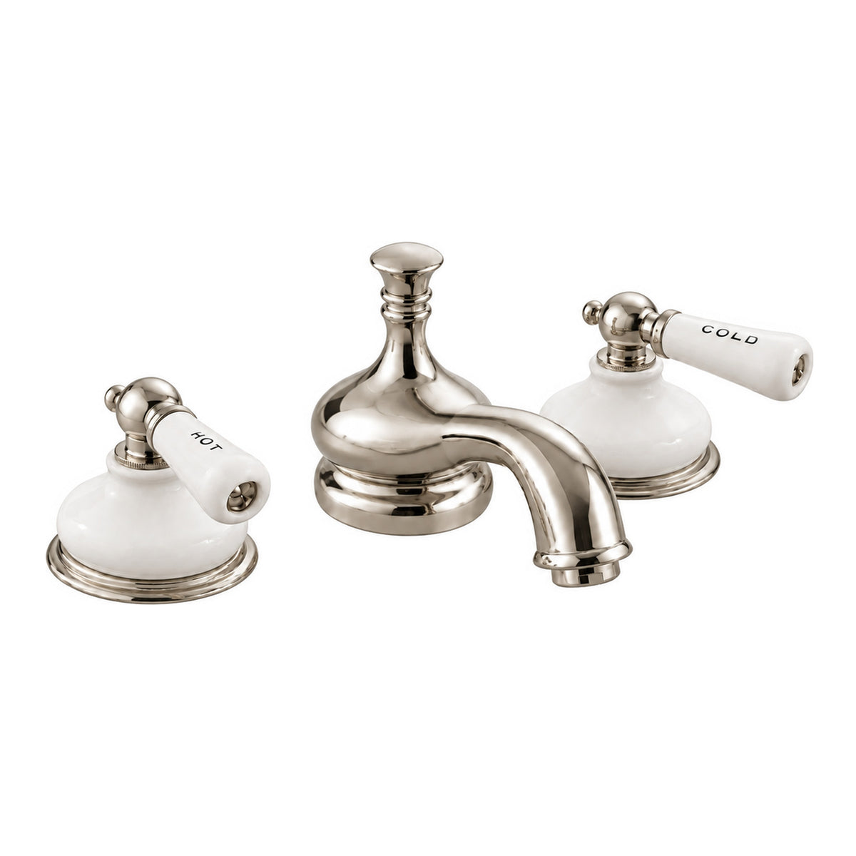 Sacramento Widespread Lavatory Faucet P0188 in Polished Nickel
