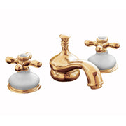 Sacramento Widespread Faucet, Porcelain P0188X | Strom Living - Bathroom Faucets