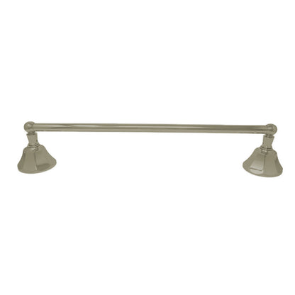 Strom Living Mississippi Vintage Style Wall Mount 18" Deco Towel Bar with High Quality Solid Brass and Brackets