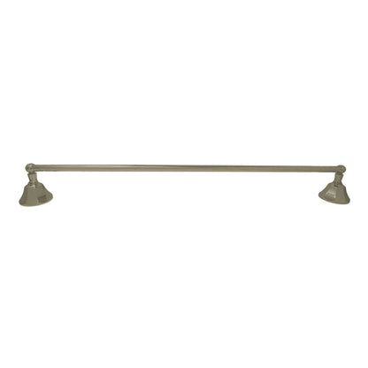 Strom Living Mississippi Vintage Style Wall Mount 18" Deco Towel Bar with High Quality Solid Brass and Brackets