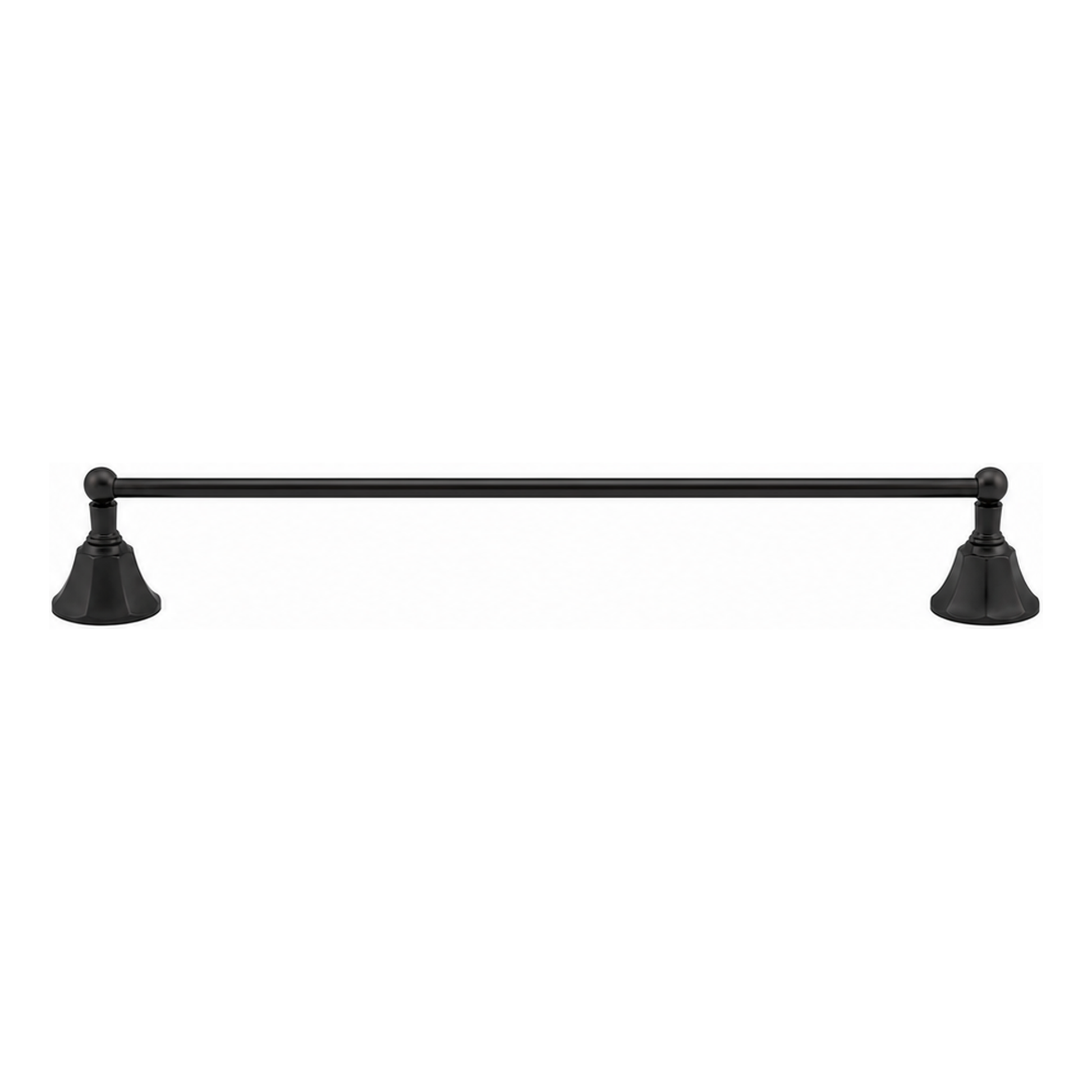Mississippi Vintage Style Wall Mount 18" Deco Towel Bar, Solid Brass and Brackets P0197 | Strom Living Oil Rubbed Bronze 30" - Bathroom Accessories