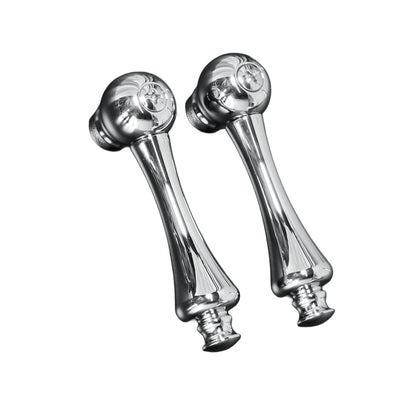 Strom Living P0202 Faucet Handle Set Pair with Solid Brass