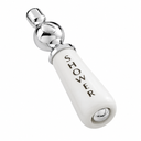 Strom Living P0206 Porcelain Diverter Handle Chrome - Faucet Parts