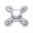Strom Living P0219 Cross Point Diverter Handle with Porcelain Buttons Chrome - Faucet Parts