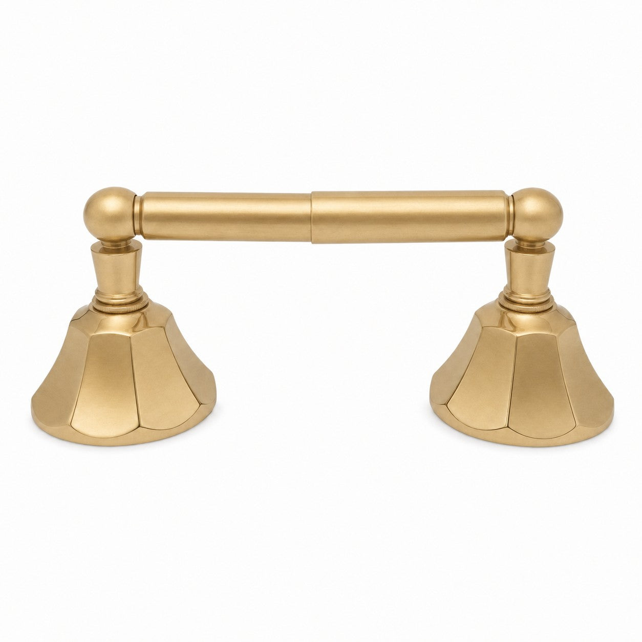 Mississippi Vintage Style Wall Mount Toilet Paper Holder, Solid Brass and Mounting Hardware P0301 | Strom Living Raw Brass - Bathroom Accessories