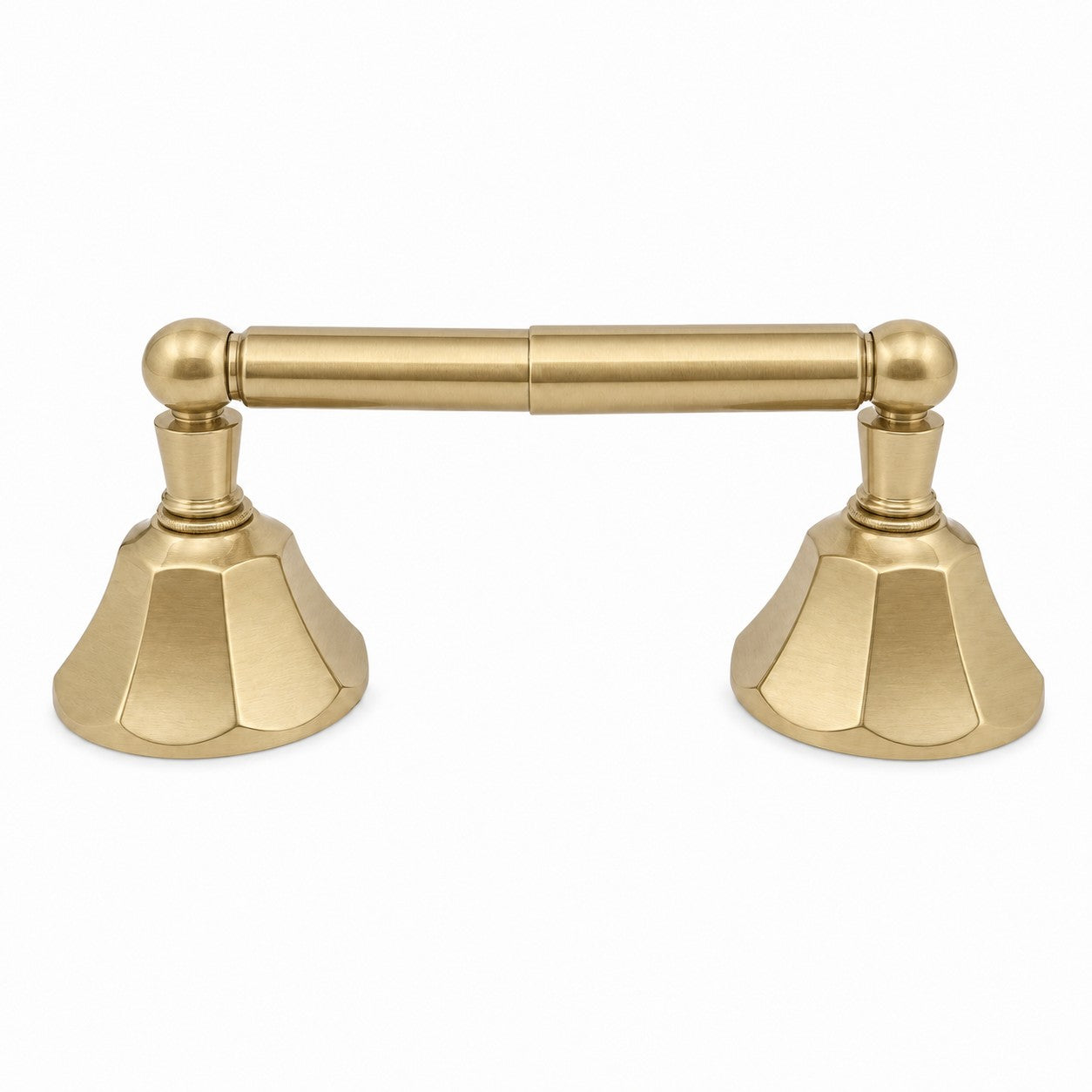Mississippi Vintage Style Wall Mount Toilet Paper Holder, Solid Brass and Mounting Hardware P0301 | Strom Living Satin Brass - Bathroom Accessories