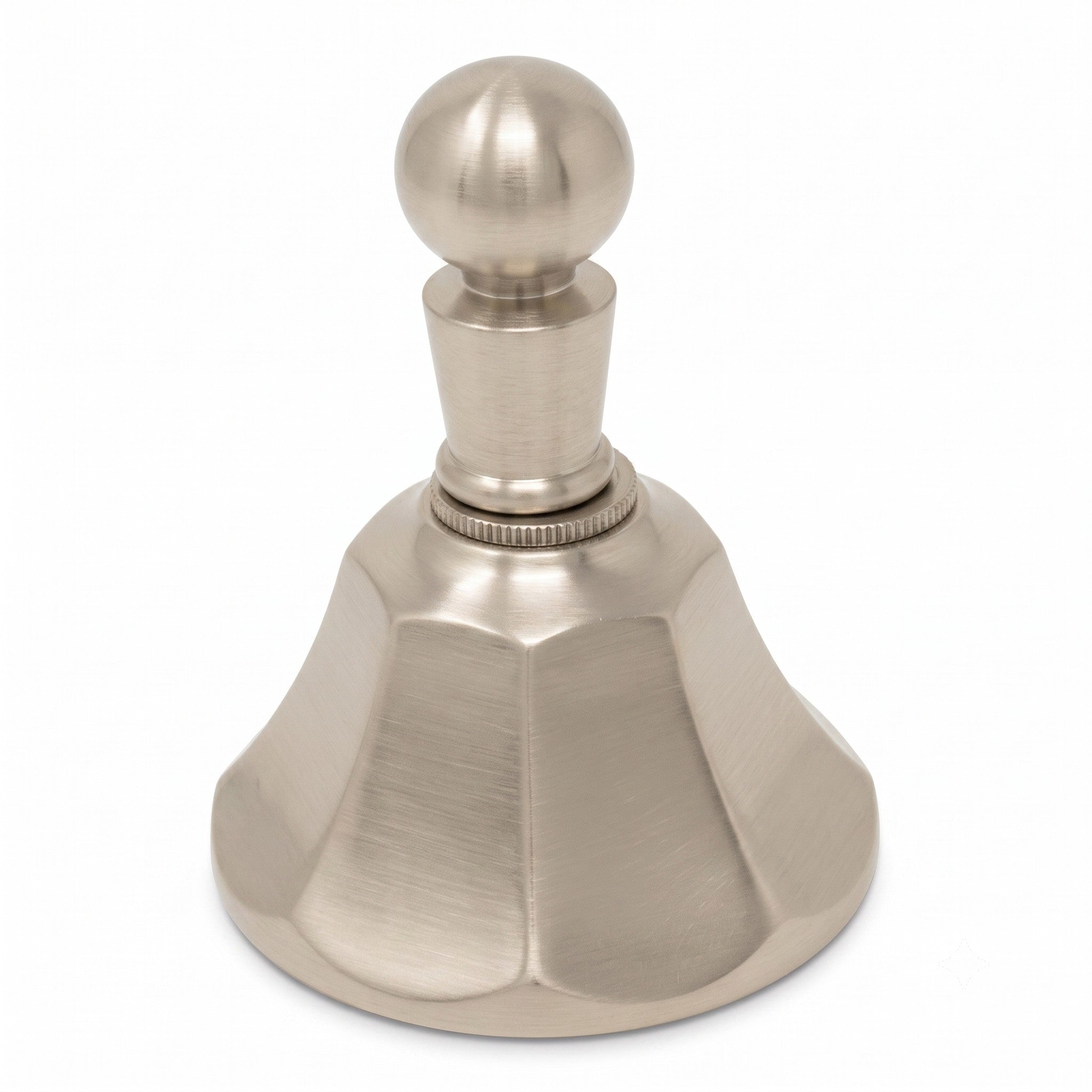 Mississippi Deco Vintage Style Wall Mount Robe Hook, Solid Brass and Escutcheon P0303 | Strom Living Matte Nickel - Bathroom Accessories
