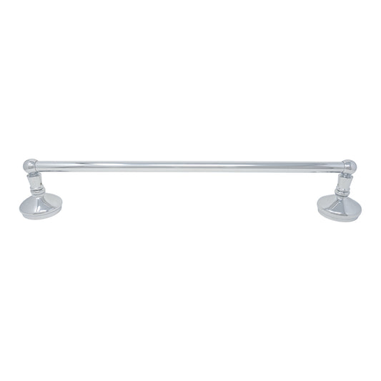 Strom Living Sacramento Vintage Style Wall Mount Towel Bar with Escutcheons/Brackets and Screws
