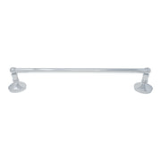 Sacramento Vintage Style Wall Mount Towel Bar with Escutcheons/Brackets and Screws P0305 | Strom Living