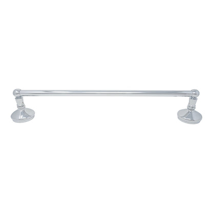 Strom Living Sacramento Vintage Style Wall Mount Towel Bar with Escutcheons/Brackets and Screws