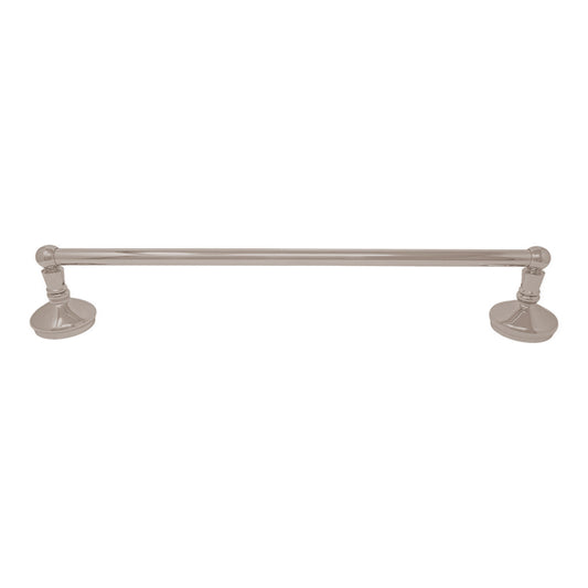 Strom Living Sacramento Vintage Style Wall Mount Towel Bar with Escutcheons/Brackets and Screws