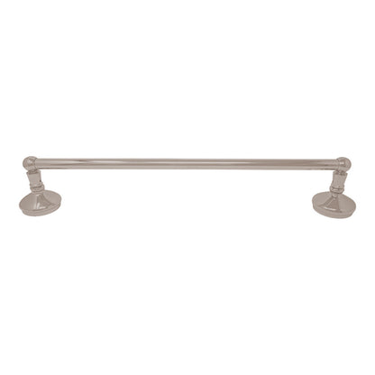 Strom Living Sacramento Vintage Style Wall Mount Towel Bar with Escutcheons/Brackets and Screws