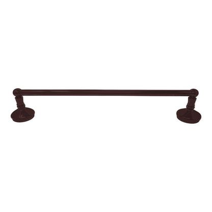 Strom Living Sacramento Vintage Style Wall Mount Towel Bar with Escutcheons/Brackets and Screws