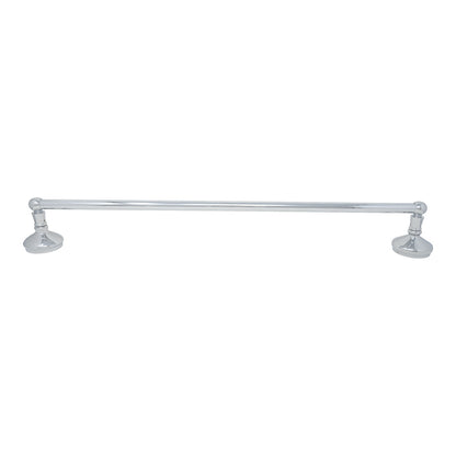 Strom Living Sacramento Vintage Style Wall Mount Towel Bar with Escutcheons/Brackets and Screws