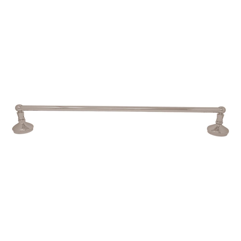 Strom Living Sacramento Vintage Style Wall Mount Towel Bar with Escutcheons/Brackets and Screws