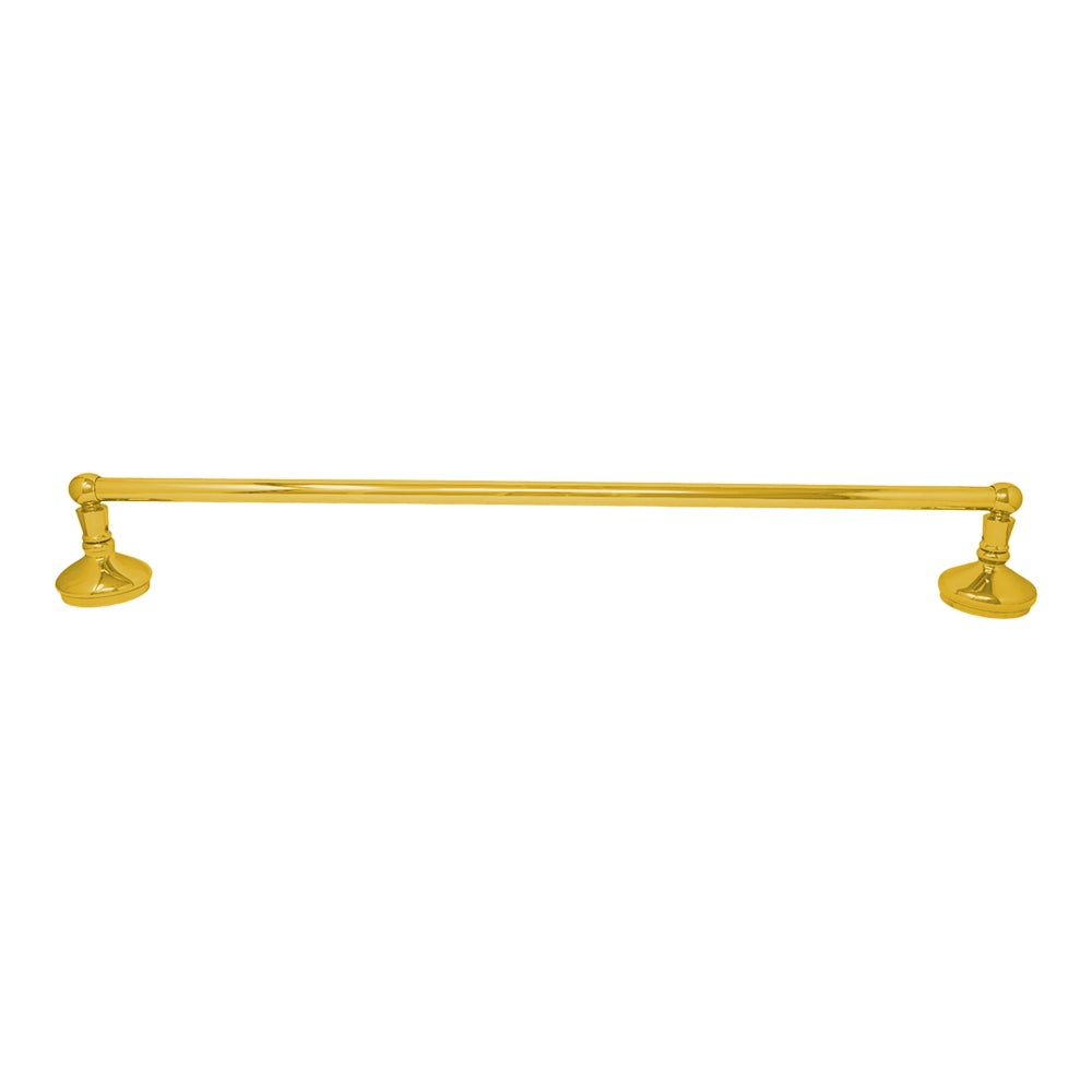 Sacramento Vintage Style Wall Mount Towel Bar with Escutcheons/Brackets and Screws P0305 | Strom Living