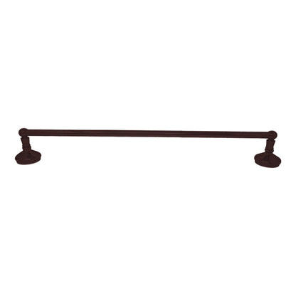 Strom Living Sacramento Vintage Style Wall Mount Towel Bar with Escutcheons/Brackets and Screws