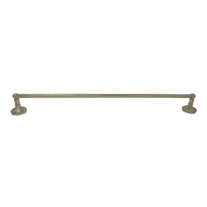 Strom Living Sacramento Vintage Style Wall Mount Towel Bar with Escutcheons/Brackets and Screws