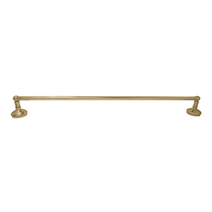 Strom Living Sacramento Vintage Style Wall Mount Towel Bar with Escutcheons/Brackets and Screws