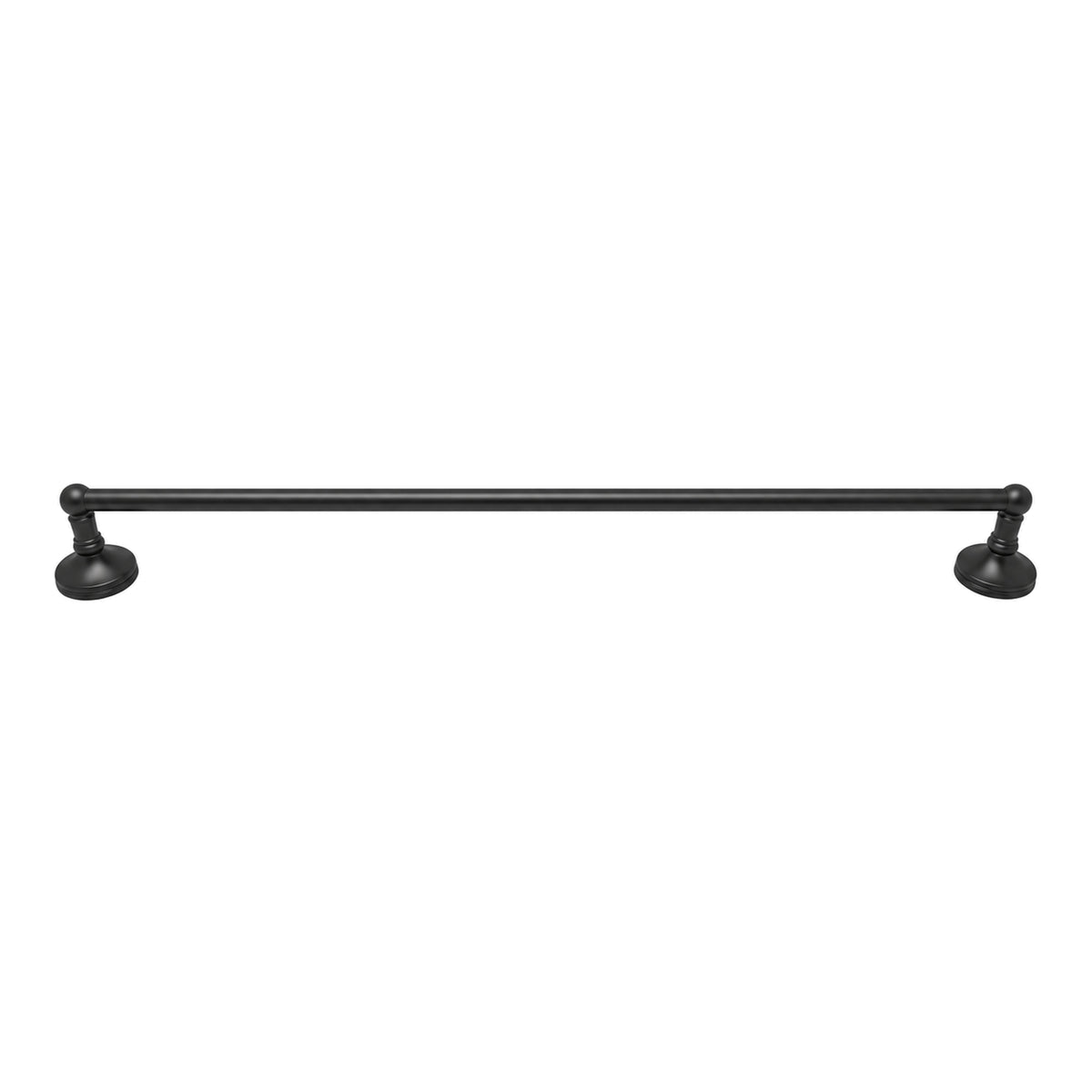 Sacramento Vintage Style Wall Mount Towel Bar with Escutcheons/Brackets and Screws P0305 in Oil Rubbed Bronze