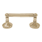 Sacramento Vintage Style Wall Mount Toilet Paper Holder with Decorative Escutcheons P0308 | Strom Living Raw Brass - Bathroom Accessories