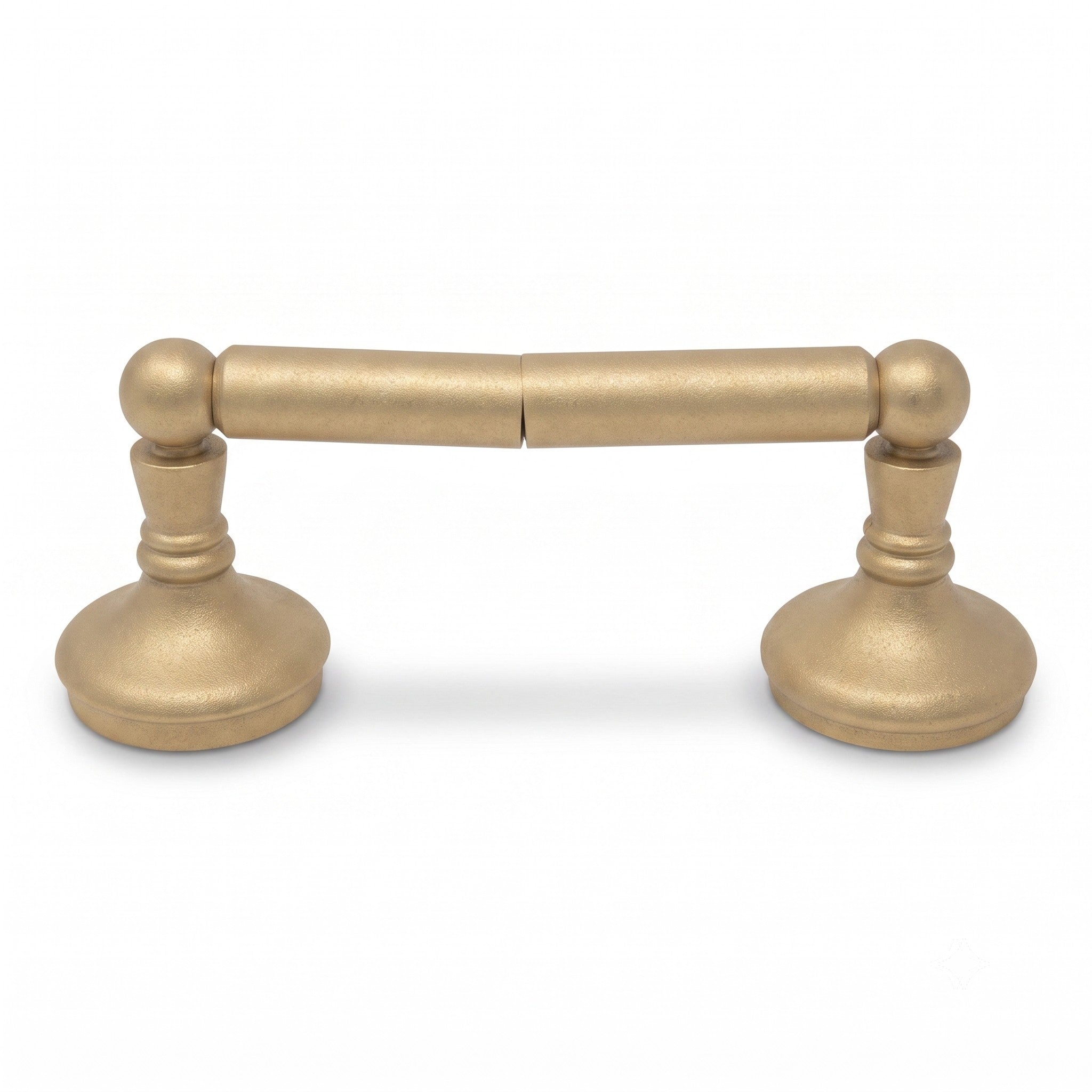 Sacramento Vintage Style Wall Mount Toilet Paper Holder with Decorative Escutcheons P0308 | Strom Living Raw Brass - Bathroom Accessories